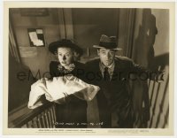 6h725 PENNY SERENADE 8x10.25 still 1941 Cary Grant & Irene Dunne arrive home with their new baby!