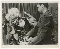 6h752 QUEEN OF OUTER SPACE 8.25x10 still 1958 great c/u of Queen Laurie Mitchell w/ disfigured face!