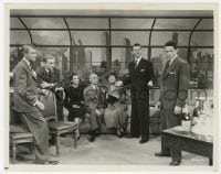 6h790 ROPE 8x10.25 still 1948 Alfred Hitchcock, rest of cast watches John Dall looking at Granger!