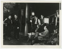 6h794 RUMBA candid 8x10.25 still 1935 director Marion Gering filming Carole Lombard & George Raft!