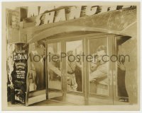 6h814 SHANGHAI EXPRESS candid 8x10 still 1932 incredible image of elaborate theater front display!