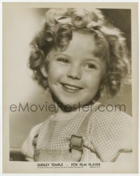 6h818 SHIRLEY TEMPLE 8x10 still 1934 head & shoulders smiling portrait of the child star!