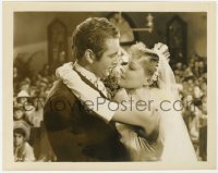 6h821 SHOW BOAT 8x10.25 still 1936 Allan Jones & Irene Dunne about to kiss at their wedding!