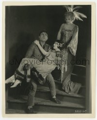 6h831 SOCIAL BUCCANEER 8x10 still 1923 woman watches Jack Mulhall carry Margaret Livingston!