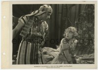 6h840 SON OF THE SHEIK 8x11 key book still 1926 great close up of Rudolph Valentino & Vilma Banky!