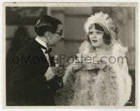 6h908 THREE WEEKENDS 8x10 key book still 1928 Clara Bow is excited about the news she receives!