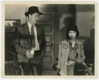 6h912 THUNDERBOLT 8x10 still 1929 Fay Wray tells George Bancroft she is going to betray him!