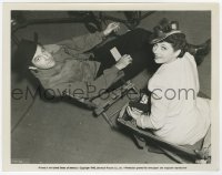 6h970 WHEN THE DALTONS RODE candid 8x10 still 1940 Kay Francis & Broderick Crawford by Gordon Head!