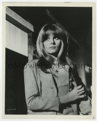 6h972 WHERE THE SPIES ARE 8x10.25 still 1965 close up of beautiful French Francoise Dorleac!