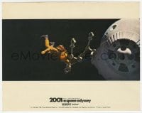 6h018 2001: A SPACE ODYSSEY Cinerama color English FOH LC 1968 Kubrick, astronaut in space!