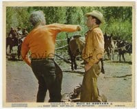 6h025 MAIL ORDER BRIDE color English FOH LC 1964 Buddy Ebsen punching Warren Oates, West of Montana!
