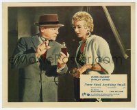 6h027 NEVER STEAL ANYTHING SMALL color English FOH LC 1959 James Cagney w/ bottle & Virginia Vincent