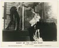6h039 NIGHT OF THE LIVING DEAD English FOH LC 1968 George Romero classic, Jones burning chair!