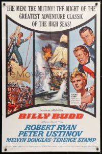 6j128 BILLY BUDD 1sh 1962 Terence Stamp, Robert Ryan, mutiny & high seas adventure!