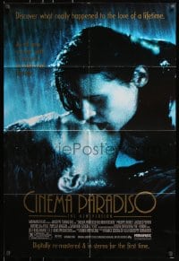 6j201 CINEMA PARADISO DS 1sh R2002 Nuovo Cinema Paradiso, Giuseppe Tornatore, Philippe Noiret!