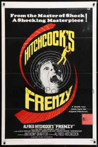 6j352 FRENZY int'l 1sh 1972 written by Anthony Shaffer, Alfred Hitchcock's shocking masterpiece!