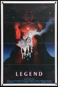 6j502 LEGEND 1sh 1986 Tom Cruise, Mia Sara, Tim Curry, Ridley Scott, cool fantasy artwork!