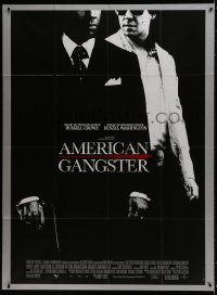 6k533 AMERICAN GANGSTER French 1p 2007 Denzel Washington, Russell Crowe, Ridley Scott directed!