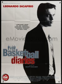 6k550 BASKETBALL DIARIES French 1p 1998 Leonardo DiCaprio, based on the life of Jim Carroll!