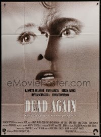 6k609 DEAD AGAIN French 1p 1991 Kenneth Branagh, how many times can you die for love?