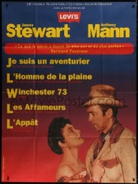 6k740 JAMES STEWART ANTHONY MANN French 1p 1990s Far Country, Man From Laramie, Winchester 73!