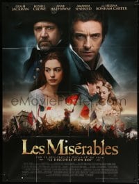 6k769 LES MISERABLES French 1p 2012 Anne Hathaway, Hugh Jackman, Russell Crowe, Amanda Seyfried!