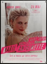 6k799 MARIE ANTOINETTE advance French 1p 2006 Kirsten Dunst showing face, directed by Sofia Coppola