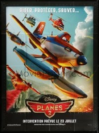 6k850 PLANES: FIRE & RESCUE advance French 1p 2014 Walt Disney CGI aircraft kid's adventure!