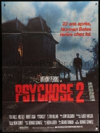6k867 PSYCHO II French 1p 1983 Anthony Perkins as Norman Bates, cool creepy image of classic house!
