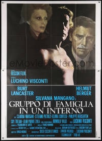 6k172 CONVERSATION PIECE Italian 2p 1974 Luchino Visconti, Burt Lancaster, Silvana Mangano!