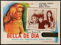 6k046 BELLE DE JOUR Mexican LC 1967 Luis Bunuel, Catherine Deneuve, Genevieve Page, Macha Meril