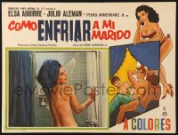 6k065 COMO ENFRIAR A MI MARIDO Mexican LC 1970 sexy naked Elsa Aguirre, Rene Cardona Jr. directed!