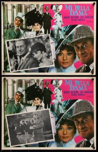 6k033 MY FAIR LADY 2 Mexican LCs R1980s great images of beautiful Audrey Hepburn & Rex Harrison!