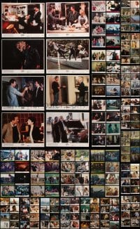 6m142 LOT OF 224 MINI LOBBY CARDS 1960s-1980s great scenes from a variety of different movies!