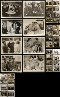 6m203 LOT OF 54 8X10 STILLS 1940s-1960s great scenes from a variety of different movies!