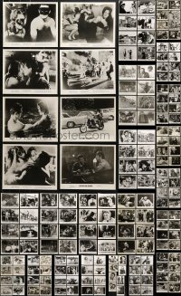 6m133 LOT OF 288 8X10 STILLS 1960s-1970s great scenes from a variety of different movies!