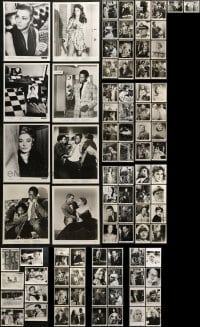 6m176 LOT OF 90 8X10 STILLS 1950s-1970s portraits & scenes from a variety of different movies!