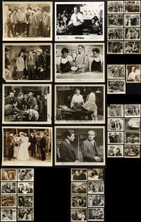 6m199 LOT OF 59 8X10 STILLS 1950s great scenes from a variety of different movies!