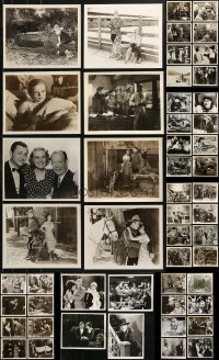 6m304 LOT OF 60 8X10 REPRO PHOTOS 1980s great scenes from a variety of different movies!