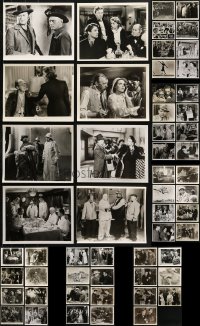 6m307 LOT OF 55 8X10 REPRO PHOTOS 1980s great images from a variety of different movies!