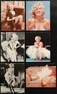 6m233 LOT OF 6 MARILYN MONROE 8x10 POSTCARDS 2000s the best portraits of the legendary sex symbol!