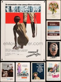 6m126 LOT OF 9 1970S 30X40S 1970s great images from a variety of different movies!