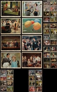 6m204 LOT OF 52 COLOR MGM 8X10 STILLS 1950s-1960s great scenes from a variety of different movies!