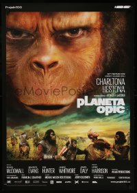 6p207 PLANET OF THE APES Czech 23x33 R2017 Charlton Heston, classic sci-fi, completely different images!