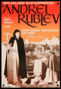 6p030 ANDREI RUBLEV Finnish 1972 Tarkovsky, Anatoli Solonitsyn in title role!