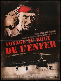 6p775 DEER HUNTER French 24x32 R2013 directed by Michael Cimino, Robert De Niro, Christopher Walken!
