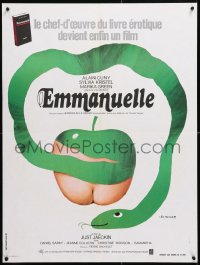 6p780 EMMANUELLE French 24x31 1975 Sylvia Kristel, wacky sex art by Boumendil & Kouper!