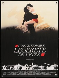 6p882 UNBEARABLE LIGHTNESS OF BEING French 23x31 1988 Daniel Day-Lewis, sexy Lena Olin!