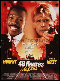 6p902 ANOTHER 48 HRS French 15x20 1990 ex-con Eddie Murphy & cop Nick Nolte are back in town!