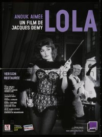 6p938 LOLA French 15x21 R2012 full-length sexy Anouk Aimee in the title role, Jacques Demy!